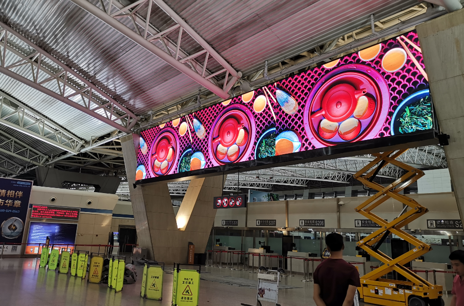 洲明西安咸阳国际机场案例